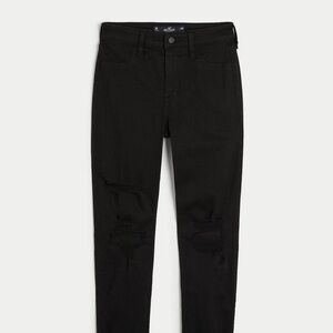 Black High Rise Skinny Jeans